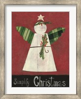 Framed Simplify Christmas Angel