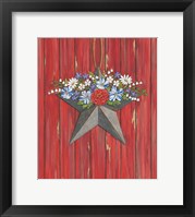 Framed Barn Star