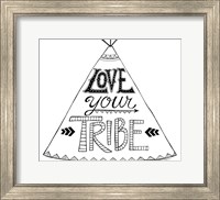 Framed Love Your Tribe