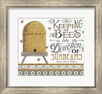 Framed Keeping of Bees