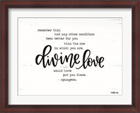 Framed Divine Love