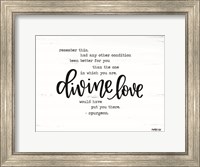 Framed Divine Love