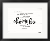 Framed Divine Love