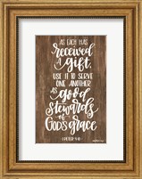Framed Use Your Gift