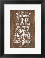 Framed Use Your Gift
