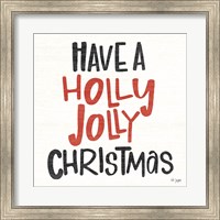 Framed Holly Jolly Christmas