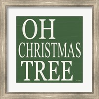 Framed Oh Christmas Tree