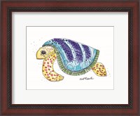 Framed T is for Turtle