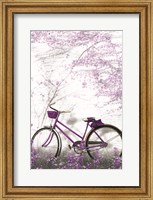 Framed Ultra Violet Bicycle