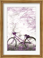 Framed Ultra Violet Bicycle