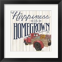 Framed Happiness is Homegrown