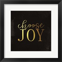 Framed Choose Joy