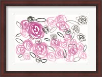 Framed Reflections in Roses