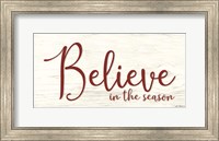 Framed Believe in the Season