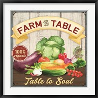 Framed Farm to Table