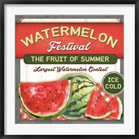 Framed Watermelon Festival