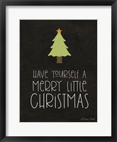 Framed Have Yourself a Merry Little Christmas