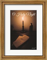 Framed O Holy Night