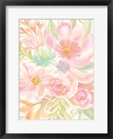 Framed Mixed Floral Blooms II