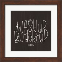 Framed Wash Up Buttercup