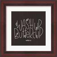 Framed Wash Up Buttercup