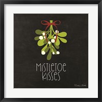 Framed Mistletoe Kisses