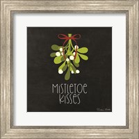 Framed Mistletoe Kisses