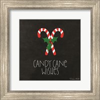 Framed Candy Cane Wishes