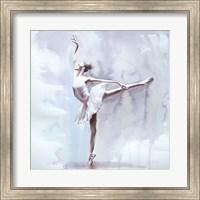 Framed Dusky Arabesque