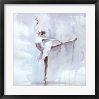 Framed Dusky Arabesque