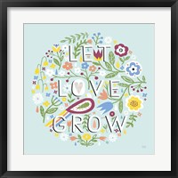 Framed Let Love Grow v2