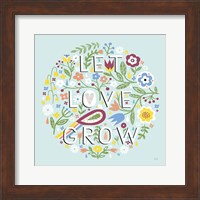 Framed Let Love Grow v2