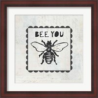 Framed Bee Stamp Bee You