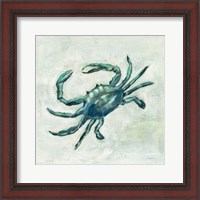 Framed Indigo Sea Life II