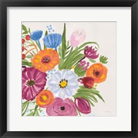 Vintage Floral IV v2 Framed Print