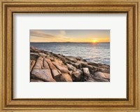 Framed Acadia Sunrise