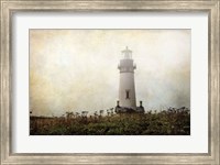 Framed Lonely Lighthouse II