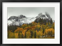 Framed Rocky Mountain Autumn