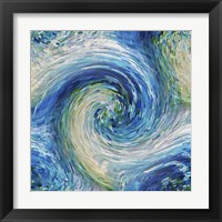 Framed Wave to Van Gogh