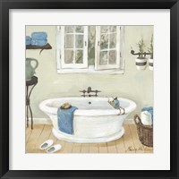 Framed 'French Country Bathroom II' border=