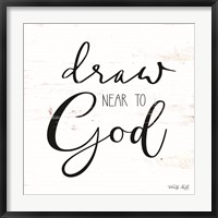 Framed Draw Near to God