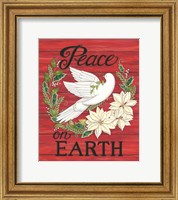 Framed Peace Dove