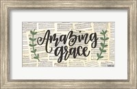 Framed Amazing Grace