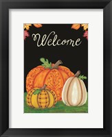 Framed October Welcome