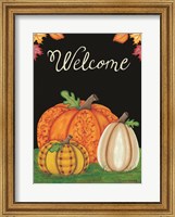 Framed October Welcome