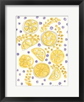 Framed Blueberry Lemons