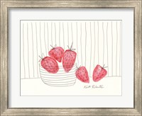 Framed Sweet as Strawberries