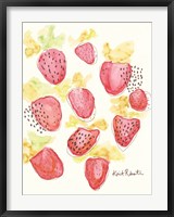 Framed Strawberry Patch