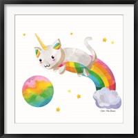 Framed Rainbow Caticorn II