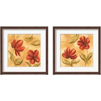 Framed 'Lara's Whimsy 2 Piece Framed Art Print Set' border=